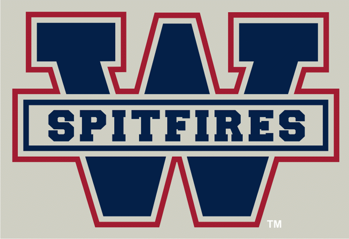 Windsor Spitfires 2006 07-2008 09 Alternate Logo vinyl decal